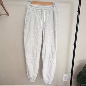 Abercrombie & Fitch Heather Gray Joggers